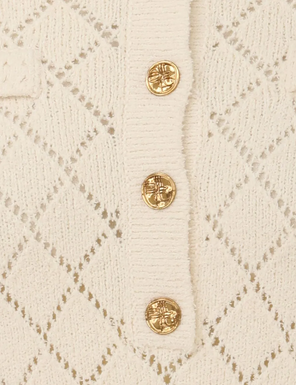 ZIMMERMANN Tops<Matchmaker Pointelle Polo Top