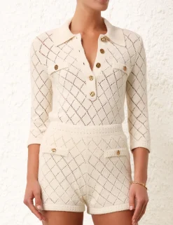 ZIMMERMANN Knitwear<Matchmaker Pointelle Shorts