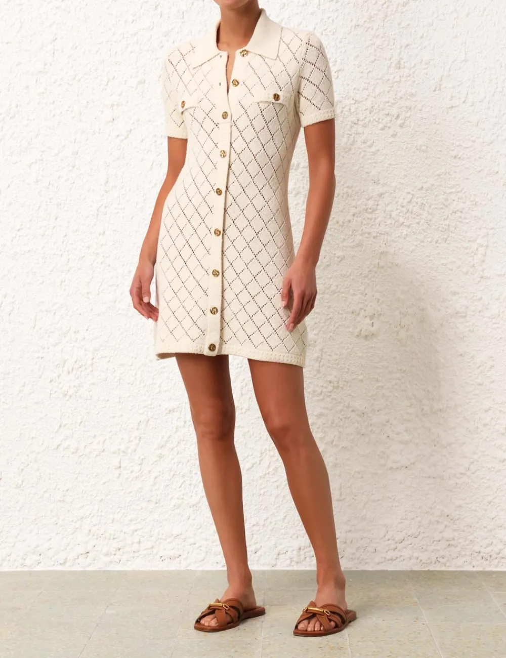 ZIMMERMANN Clothing<Matchmaker Polo Mini Dress