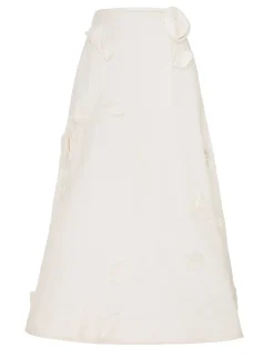 ZIMMERMANN In Focus<Matchmaker Rose Flare Skirt