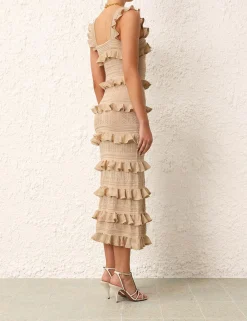 ZIMMERMANN Dresses<Matchmaker Ruffle Midi