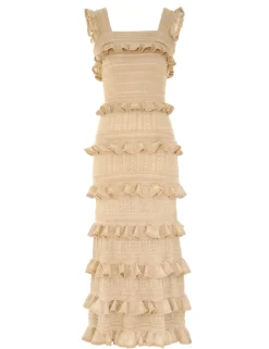 ZIMMERMANN Knitwear<Matchmaker Ruffle Midi