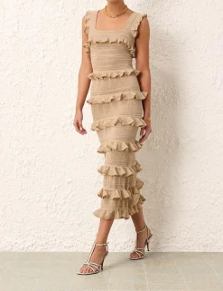 ZIMMERMANN Clothing<Matchmaker Ruffle Midi