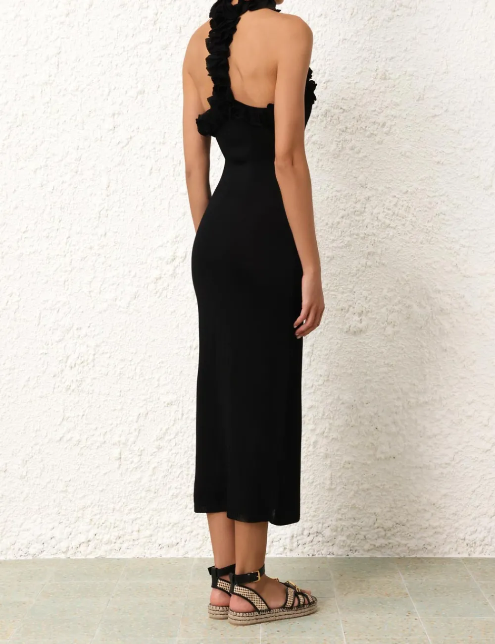 ZIMMERMANN Dresses<Matchmaker Ruffle Neck Midi