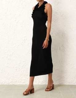 ZIMMERMANN Dresses<Matchmaker Ruffle Neck Midi