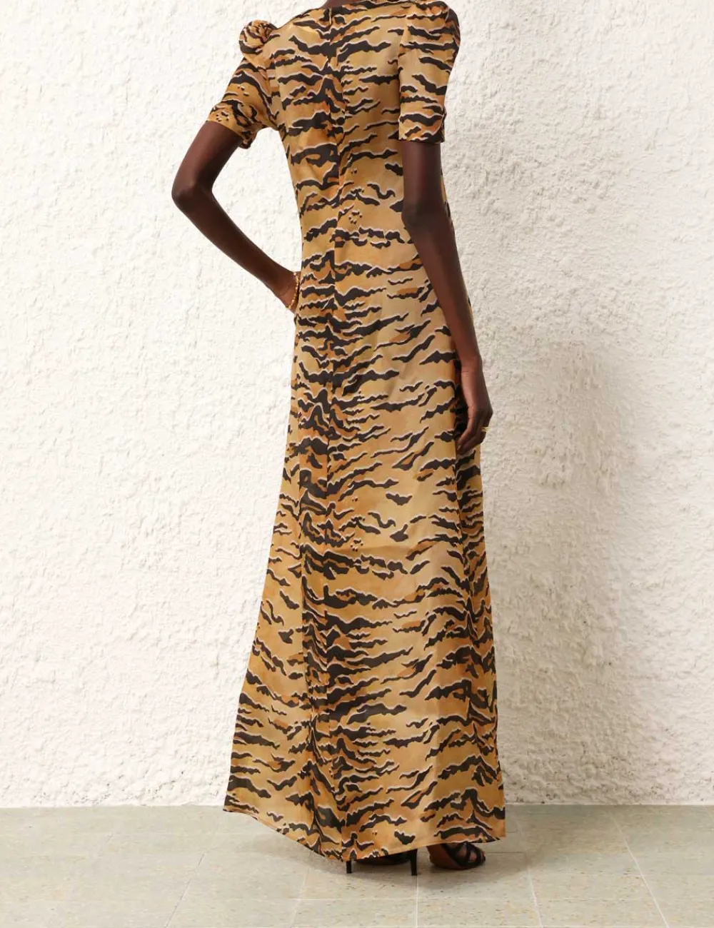 ZIMMERMANN Dresses<Matchmaker Short Sleeve Maxi