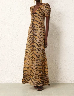 ZIMMERMANN Clothing<Matchmaker Short Sleeve Maxi