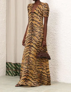 ZIMMERMANN Clothing<Matchmaker Short Sleeve Maxi