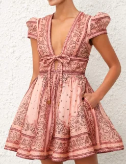 ZIMMERMANN Dresses<Matchmaker Structured Mini