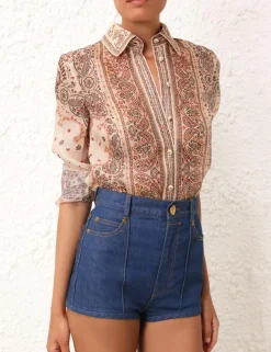ZIMMERMANN Clothing<Matchmaker Tie Neck Blouse