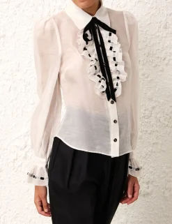 ZIMMERMANN Tops<Matchmaker Tuxedo Body Shirt
