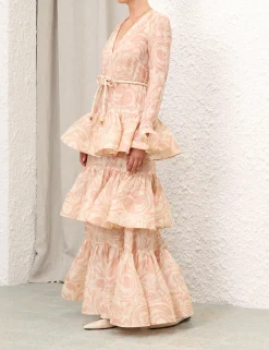 ZIMMERMANN Clothing<Matchmaker V Neck Gown