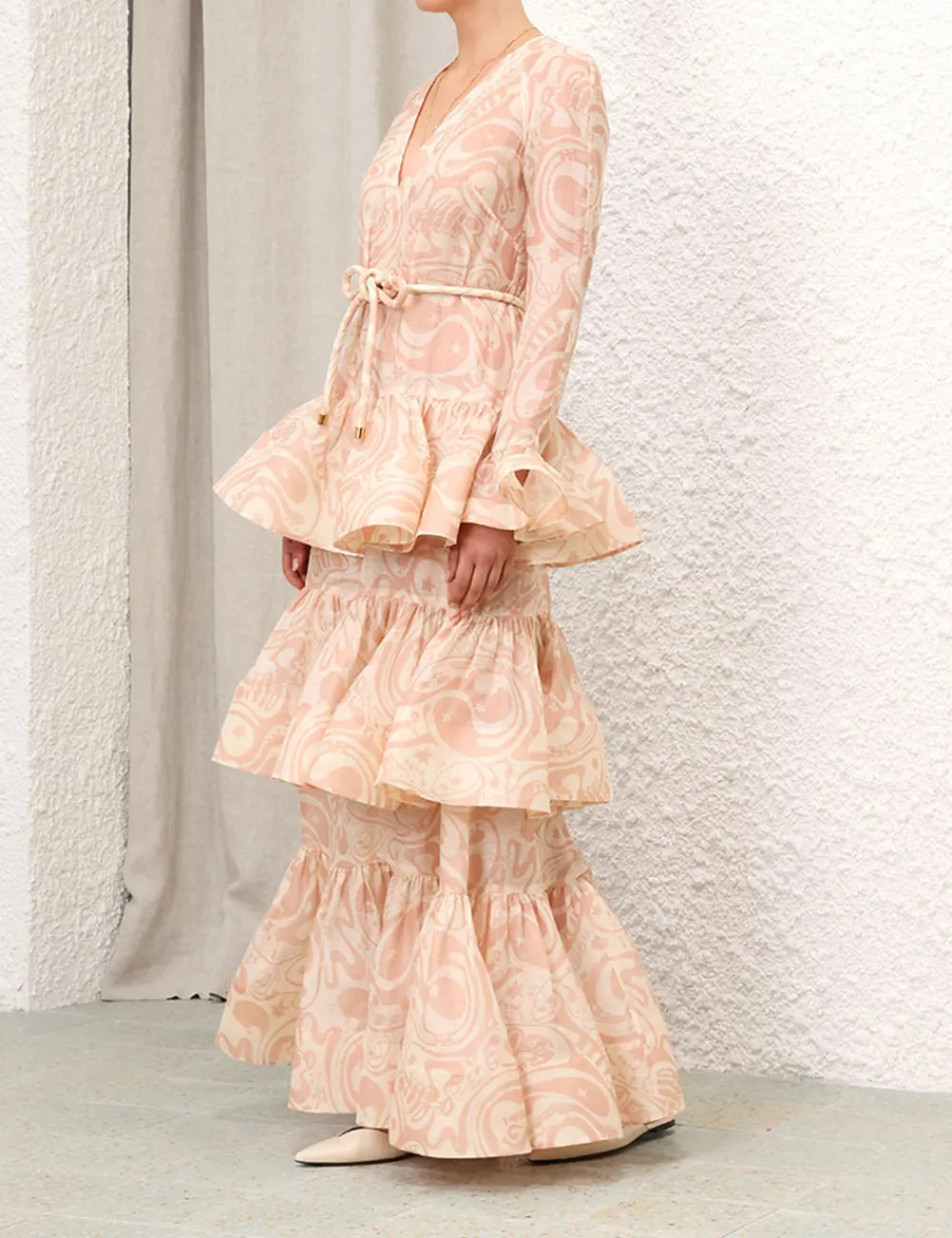 ZIMMERMANN Clothing<Matchmaker V Neck Gown
