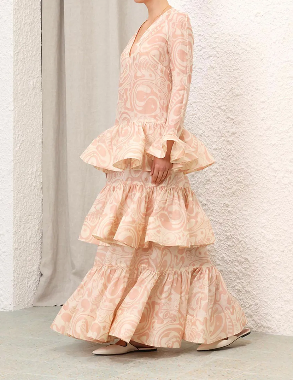 ZIMMERMANN Clothing<Matchmaker V Neck Gown