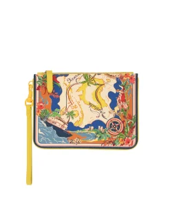 ZIMMERMANN Bags<Medium Printed Leather Pouch