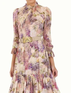 ZIMMERMANN Accessories<Monogram Suede Waist Belt