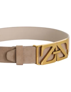 ZIMMERMANN Accessories<Monogram Suede Waist Belt