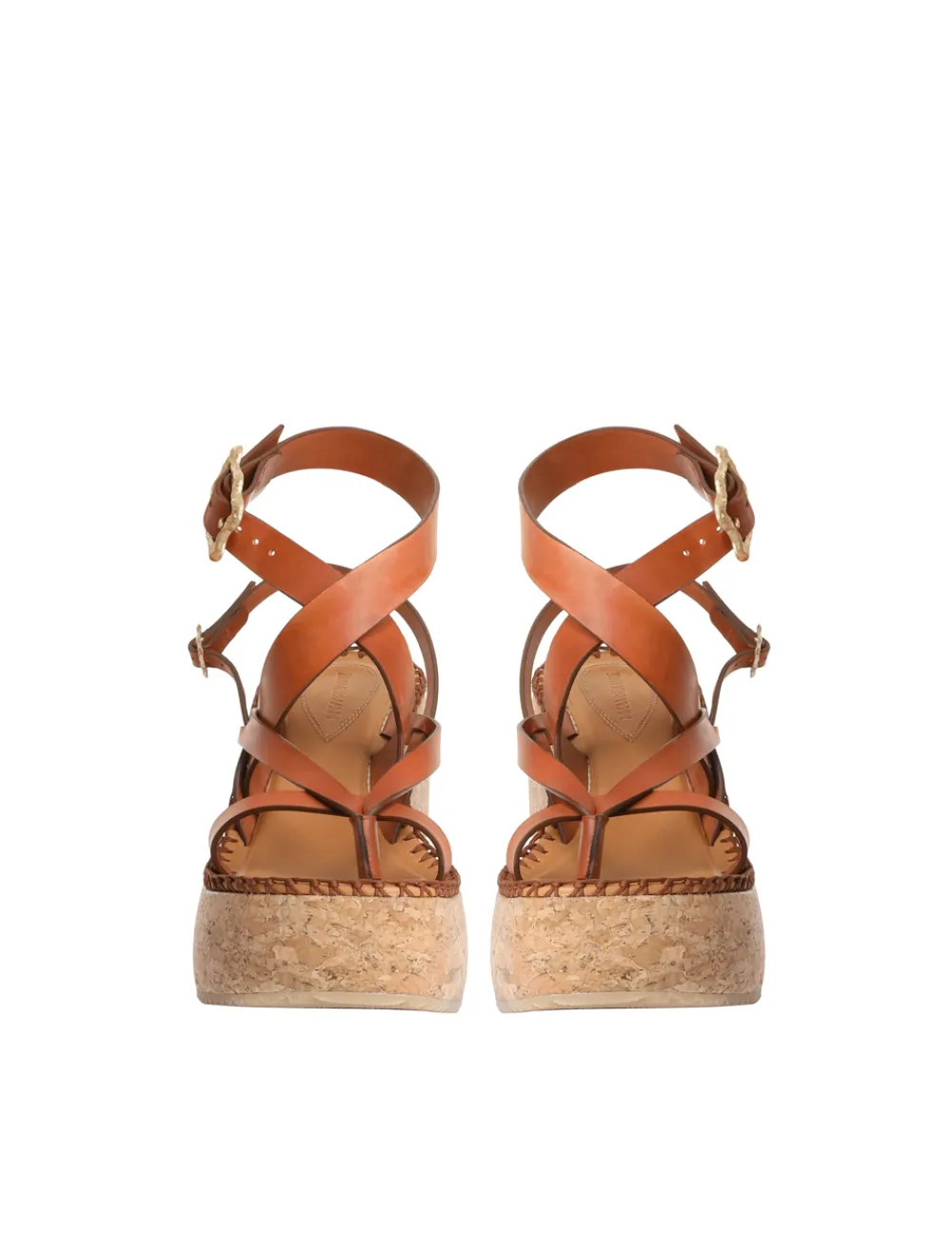 ZIMMERMANN Sandals<Multi-Strap Sandal Wedge