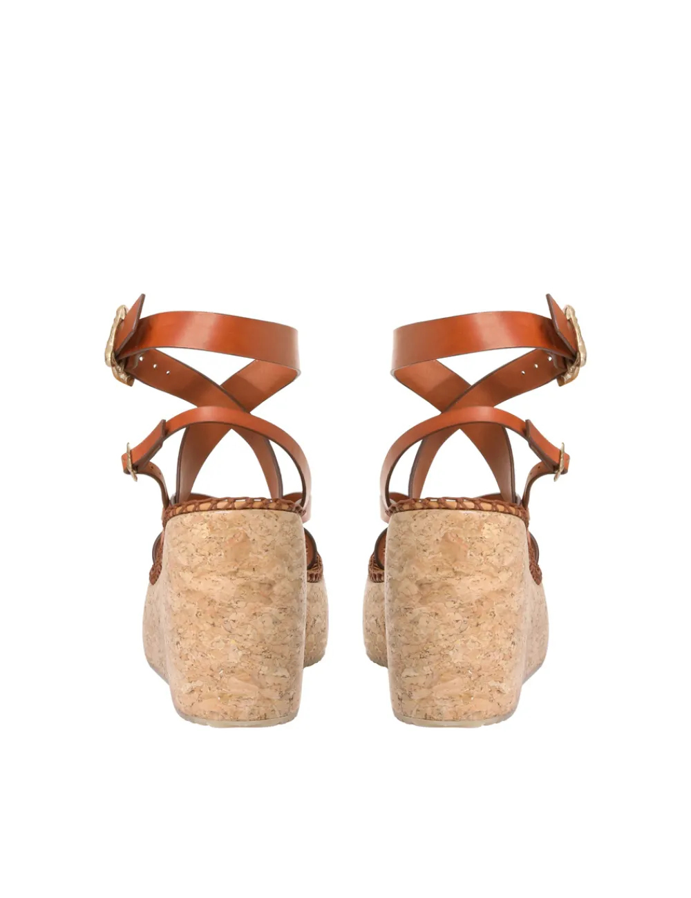 ZIMMERMANN Sandals<Multi-Strap Sandal Wedge