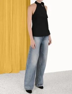 ZIMMERMANN Tops<Neck Tie Tank Top