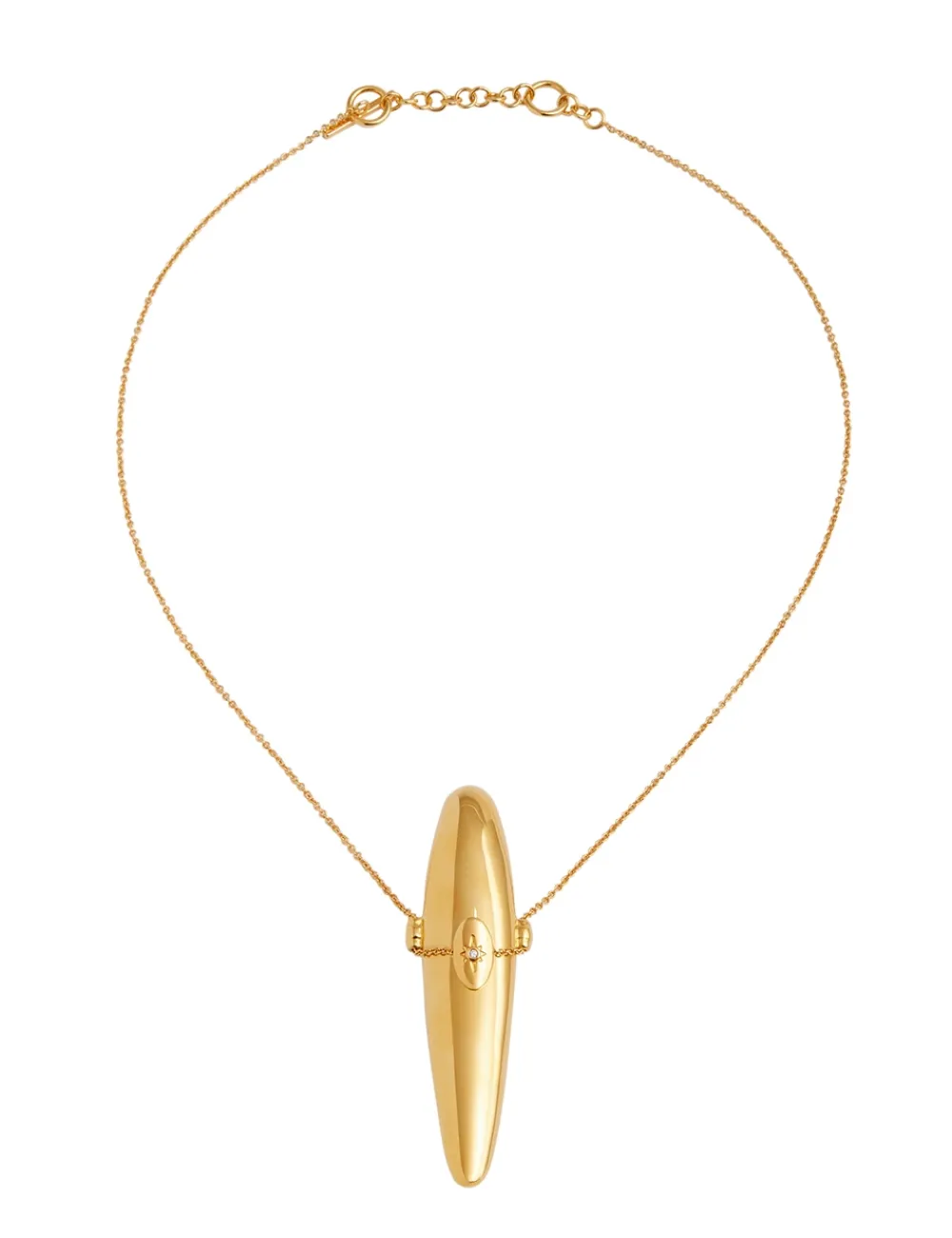 ZIMMERMANN In Denim<Paint Stroke Locket Necklace