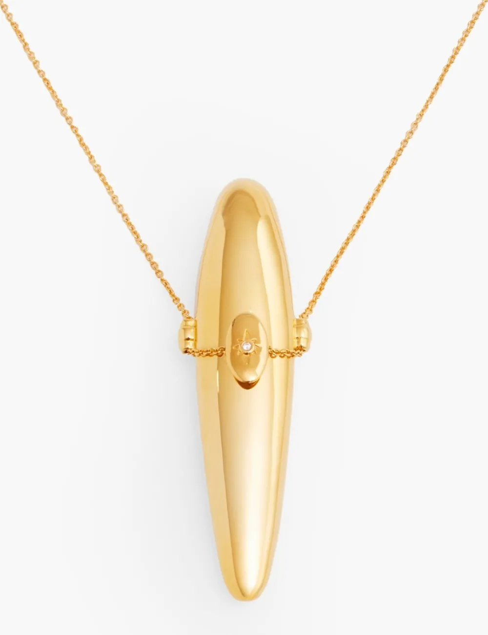ZIMMERMANN In Denim<Paint Stroke Locket Necklace