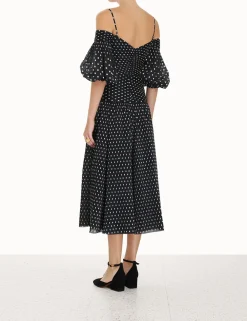ZIMMERMANN Dresses<Pleated Midi