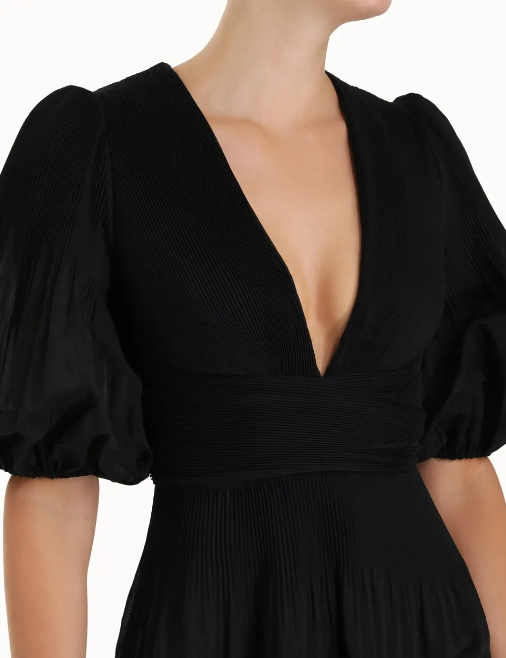 ZIMMERMANN Luminosity<Pleated Midi Dress