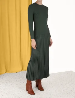 ZIMMERMANN Skirts<Pleated Midi Skirt