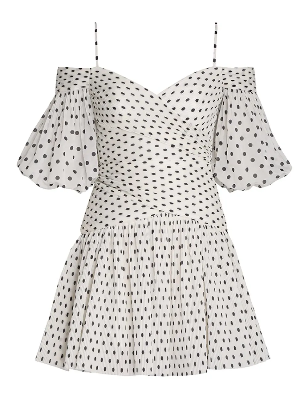 ZIMMERMANN Dresses<Pleated Mini