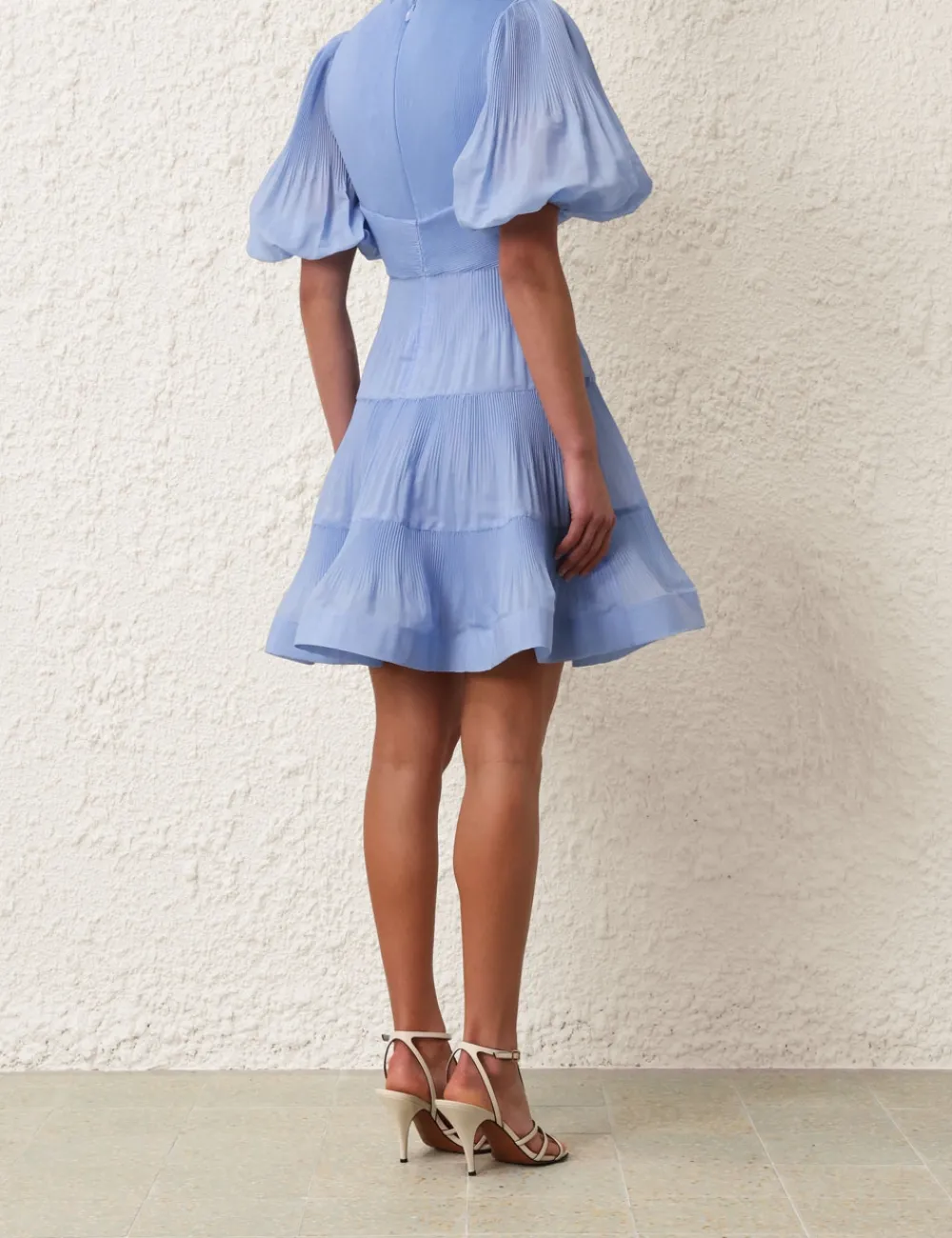 ZIMMERMANN Clothing<Pleated Mini Dress