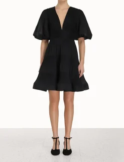 ZIMMERMANN Clothing<Pleated Mini Dress