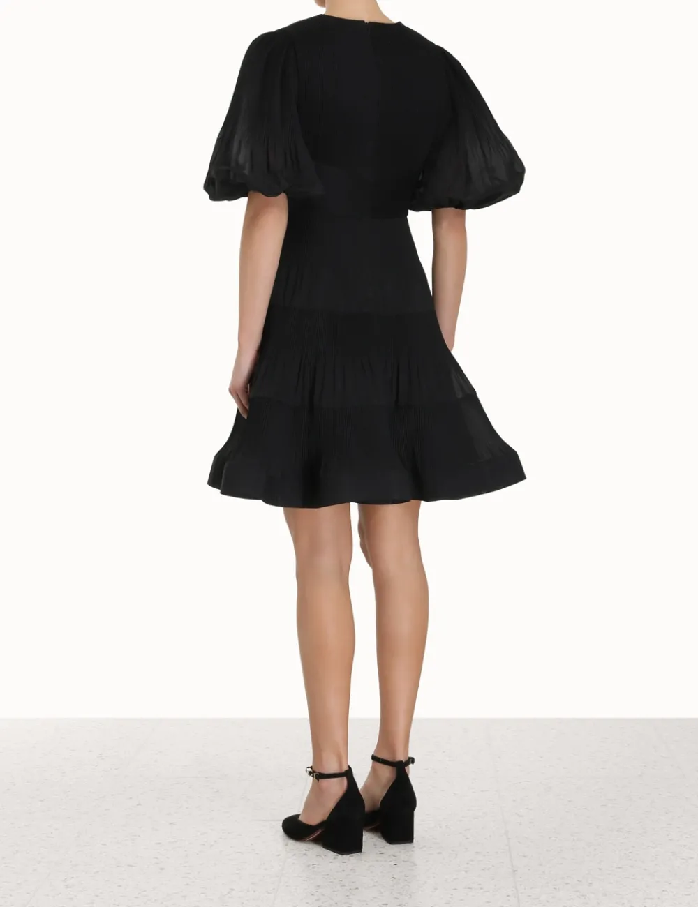 ZIMMERMANN Luminosity<Pleated Mini Dress