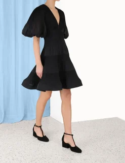 ZIMMERMANN Dresses<Pleated Mini Dress