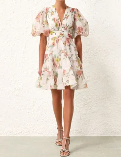 ZIMMERMANN Clothing<Pleated Mini Dress