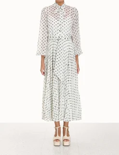 ZIMMERMANN Clothing<Pleated Sunray Midi Skirt