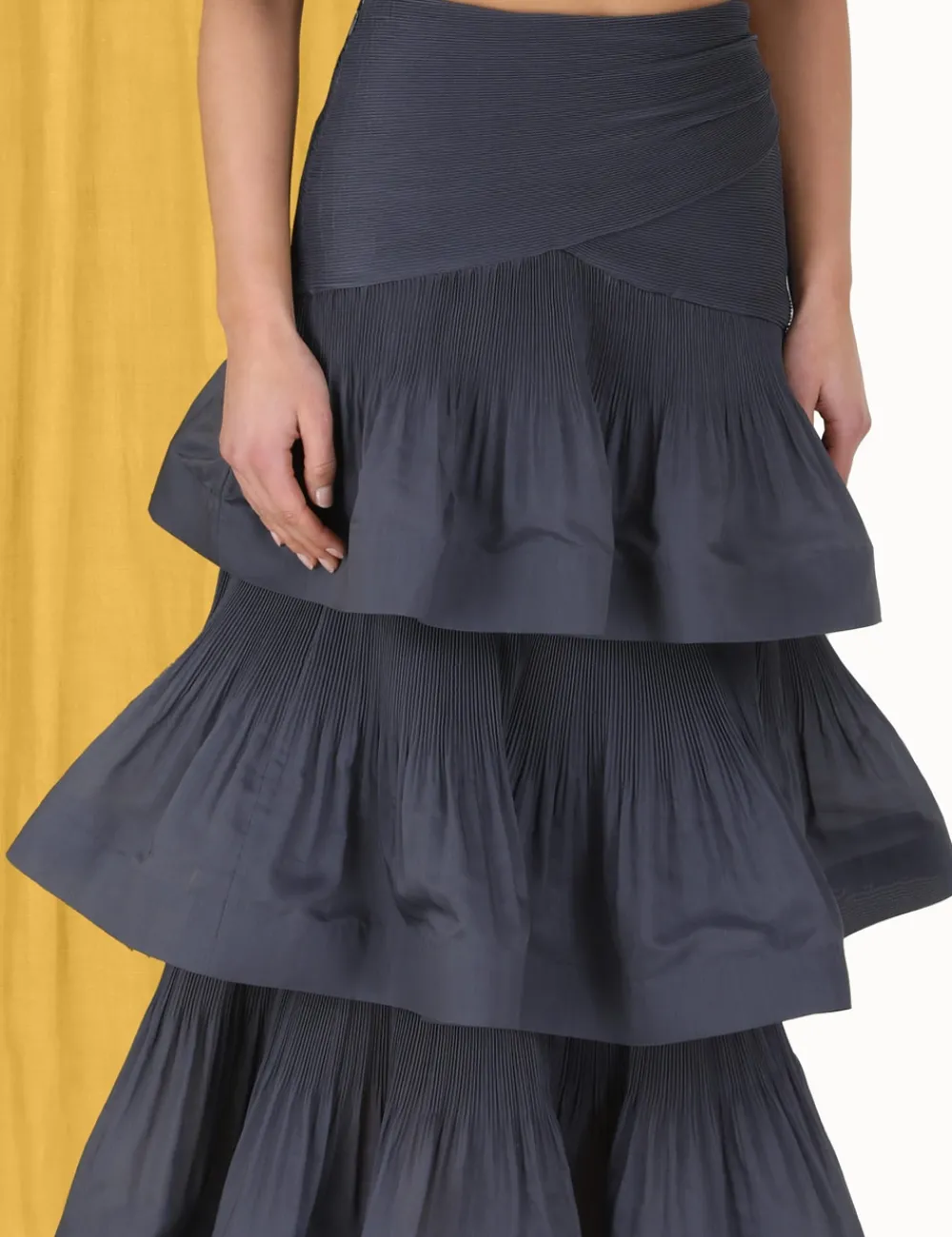 ZIMMERMANN Skirts<Pleated Tiered Skirt