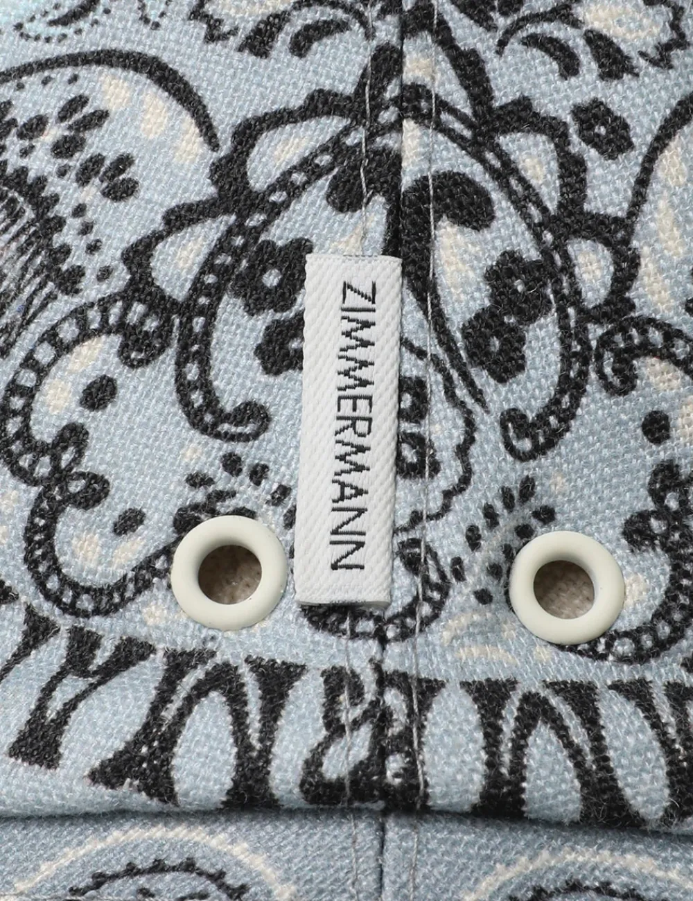 ZIMMERMANN Hats<Printed Canvas Bucket Hat