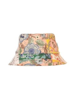 ZIMMERMANN Accessories<Printed Canvas Bucket Hat