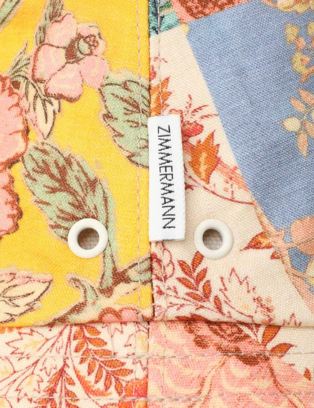 ZIMMERMANN Accessories<Printed Canvas Bucket Hat