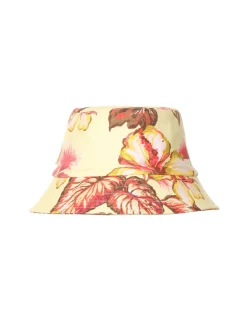 ZIMMERMANN Accessories<Printed Canvas Bucket Hat