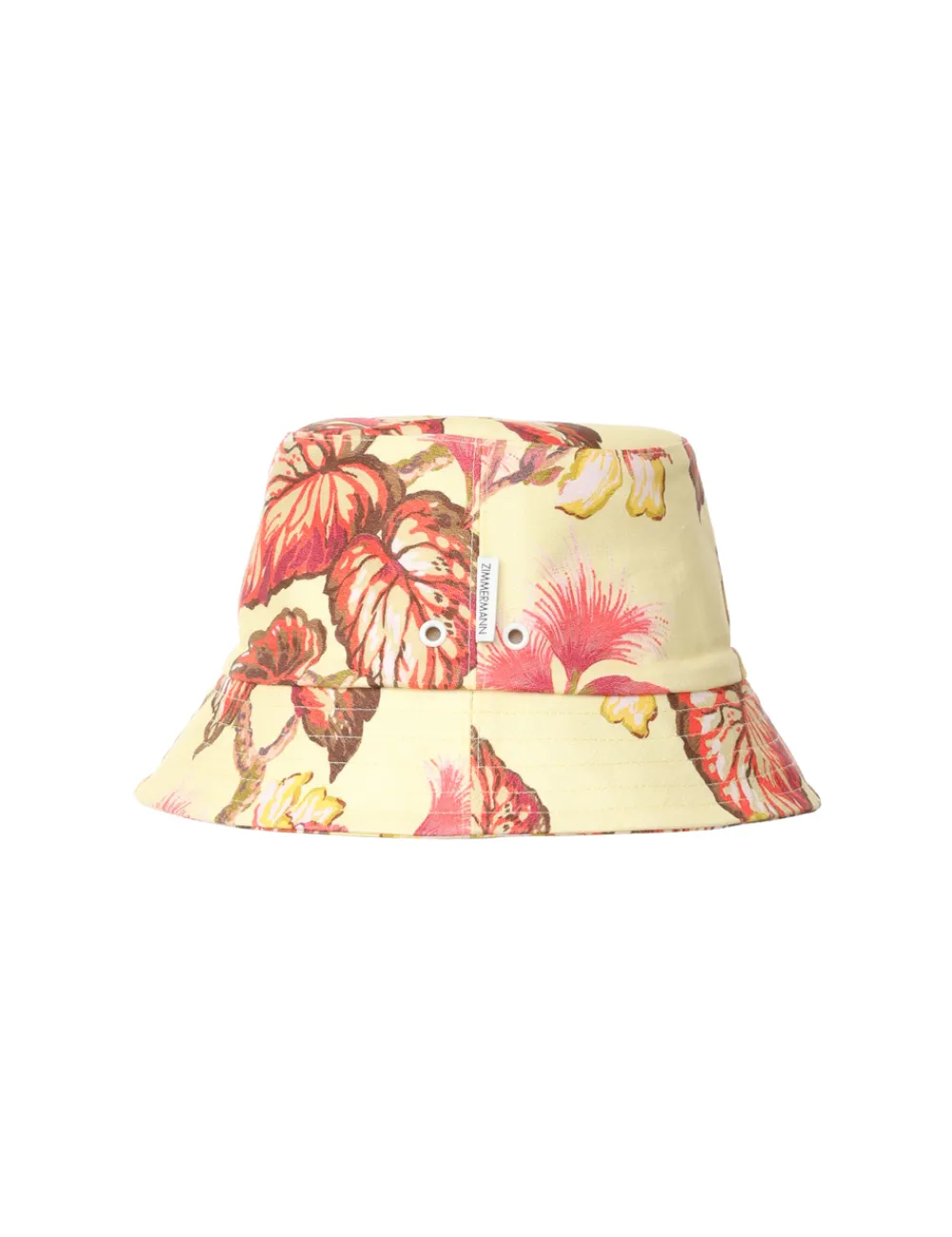 ZIMMERMANN Hats<Printed Canvas Bucket Hat