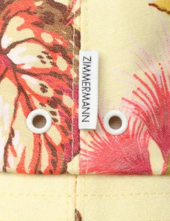 ZIMMERMANN Hats<Printed Canvas Bucket Hat