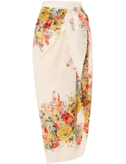 ZIMMERMANN Towels & Pareos<Printed Cotton Pareo