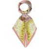 ZIMMERMANN Scarves<Printed Silk Neck Scarf