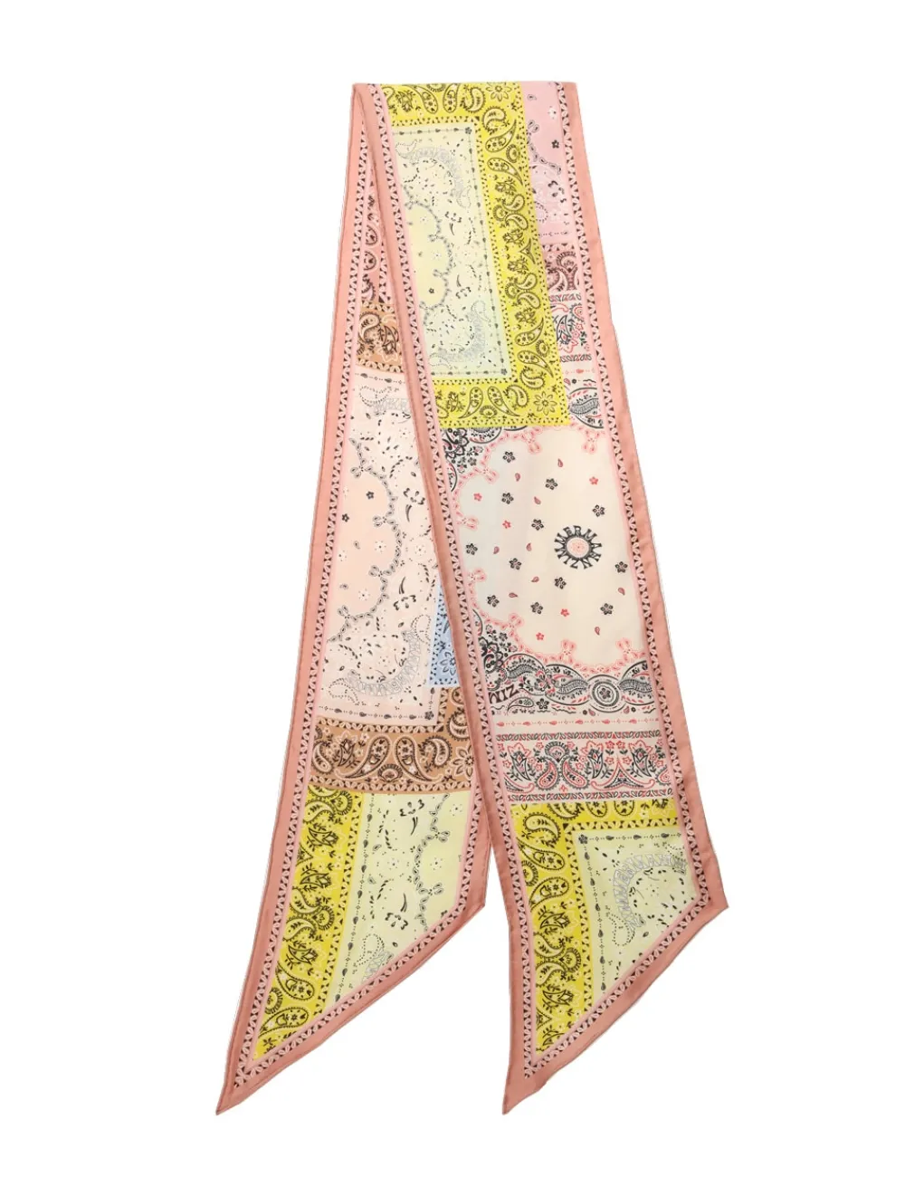 ZIMMERMANN Scarves<Printed Silk Neck Scarf