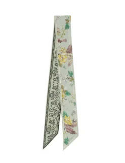 ZIMMERMANN Scarves<Printed Silk Ribbon Scarf