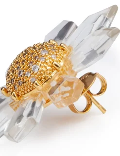 ZIMMERMANN Jewellery<Quartz Sunflower Earrings