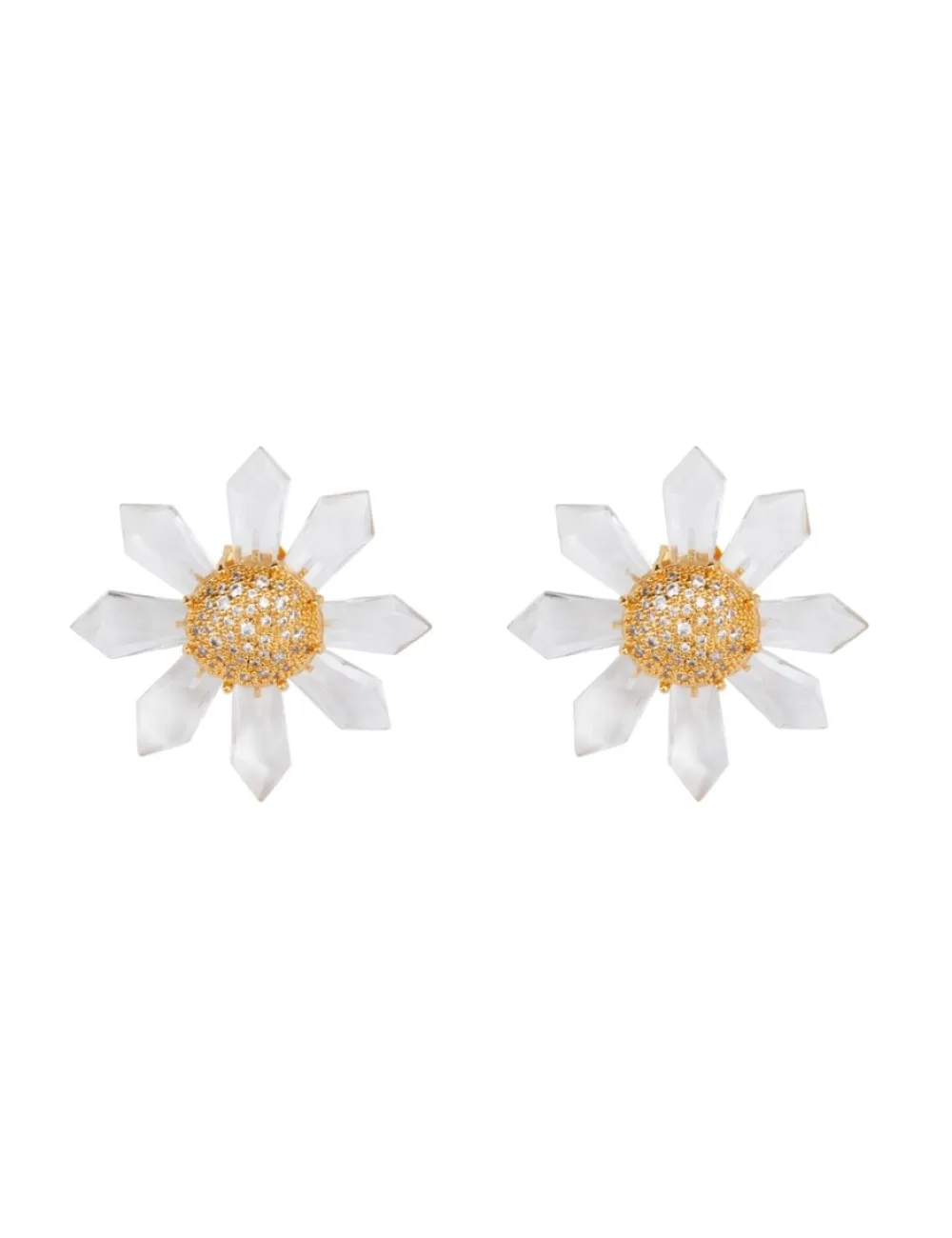 ZIMMERMANN Earrings<Quartz Sunflower Earrings