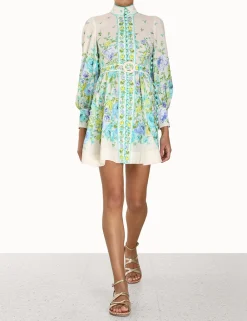 ZIMMERMANN Dresses & Coverups<Raie Buttoned Mini Dress